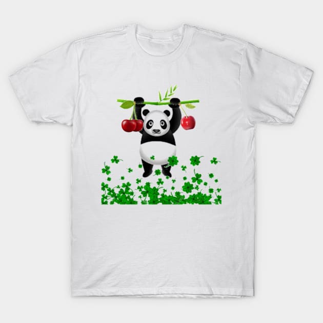 Panda Power T-Shirt by joshsmith